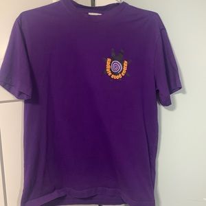 new purple oversized tee